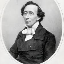 Hans Christian Andersen - fotografia czarno-biała