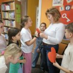 Zabawy i wróżby andrzejkowe w Bibliotece