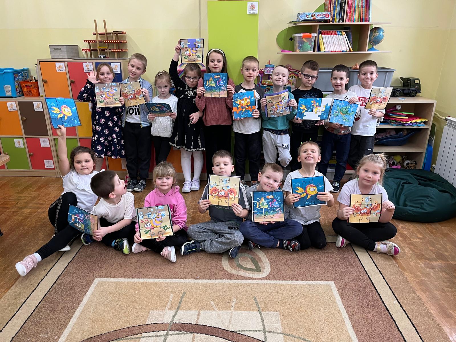 Zdjęcie grupowe uczestników zajęć