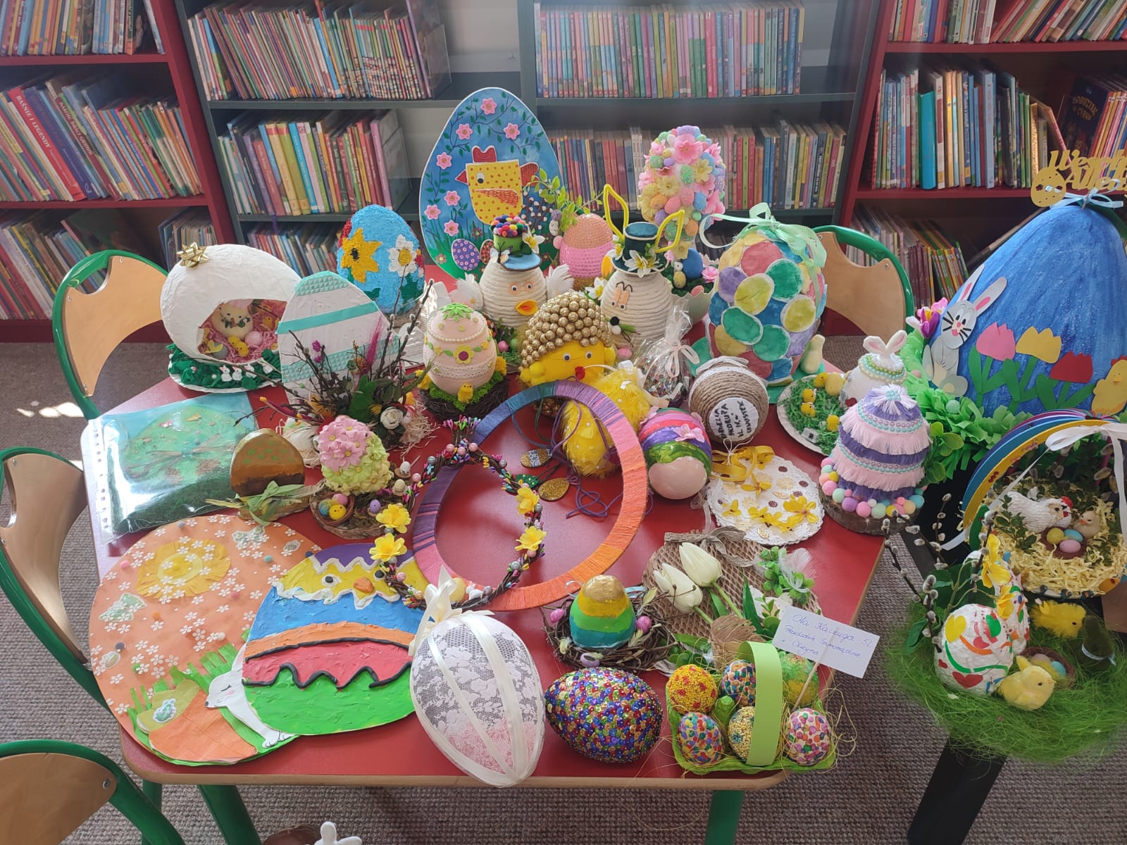 Prace wyróżnione w konkursie "Jajo Wielkanocne"