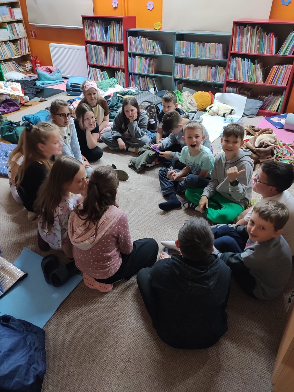 Impreza biblioteczna pod hasłem „Noc z Andersenem”