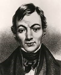 Robert Owen - rycina czarno-biała