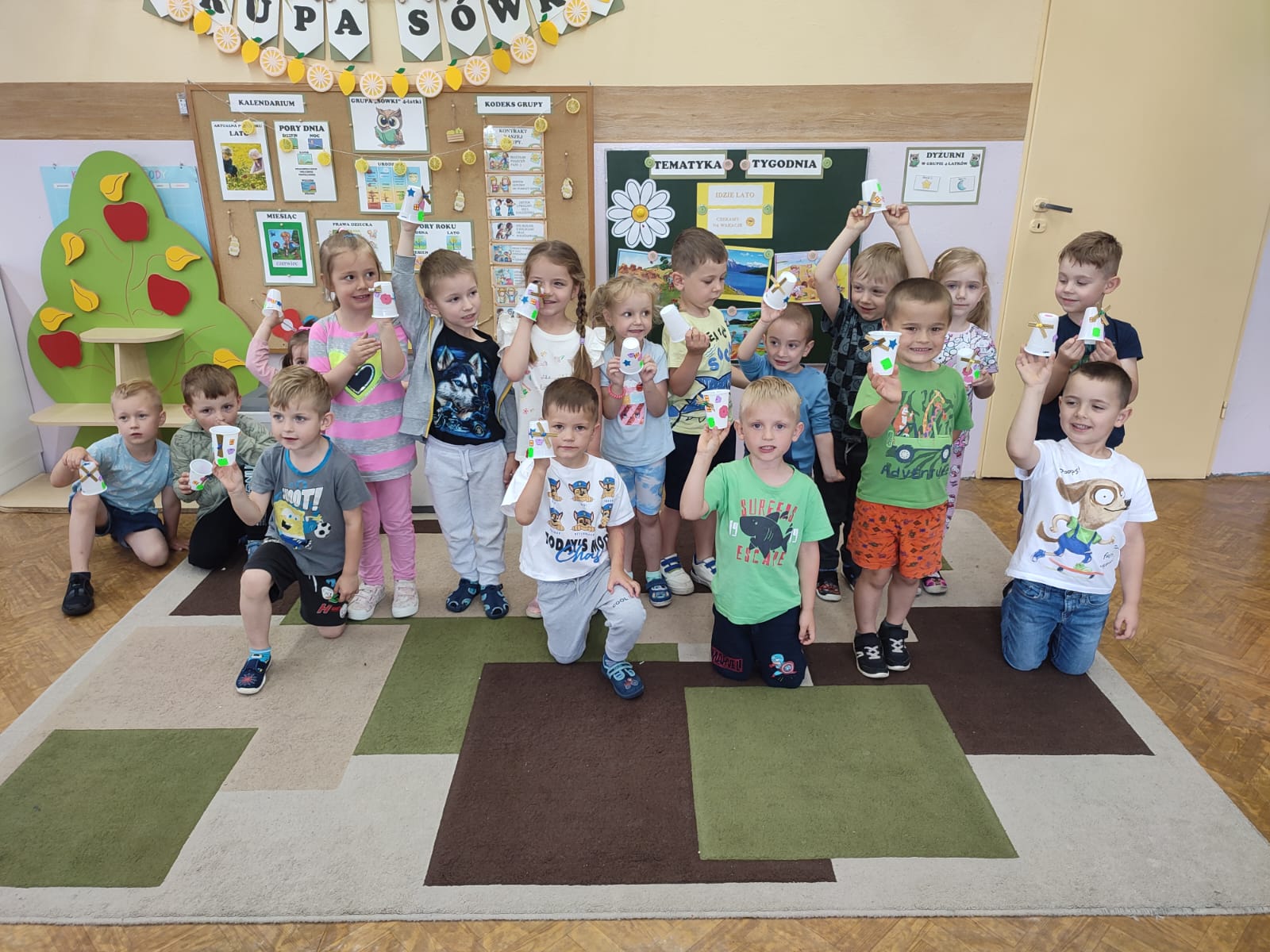 Zdjęcie grupowe uczestników zajęć