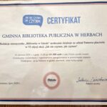 Zdjęcie certyfikatu uczestnictwa w akcji